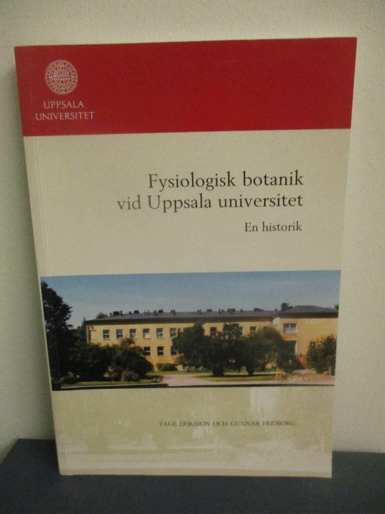 Fysiologisk botanik vid Uppsala universitet : en historik