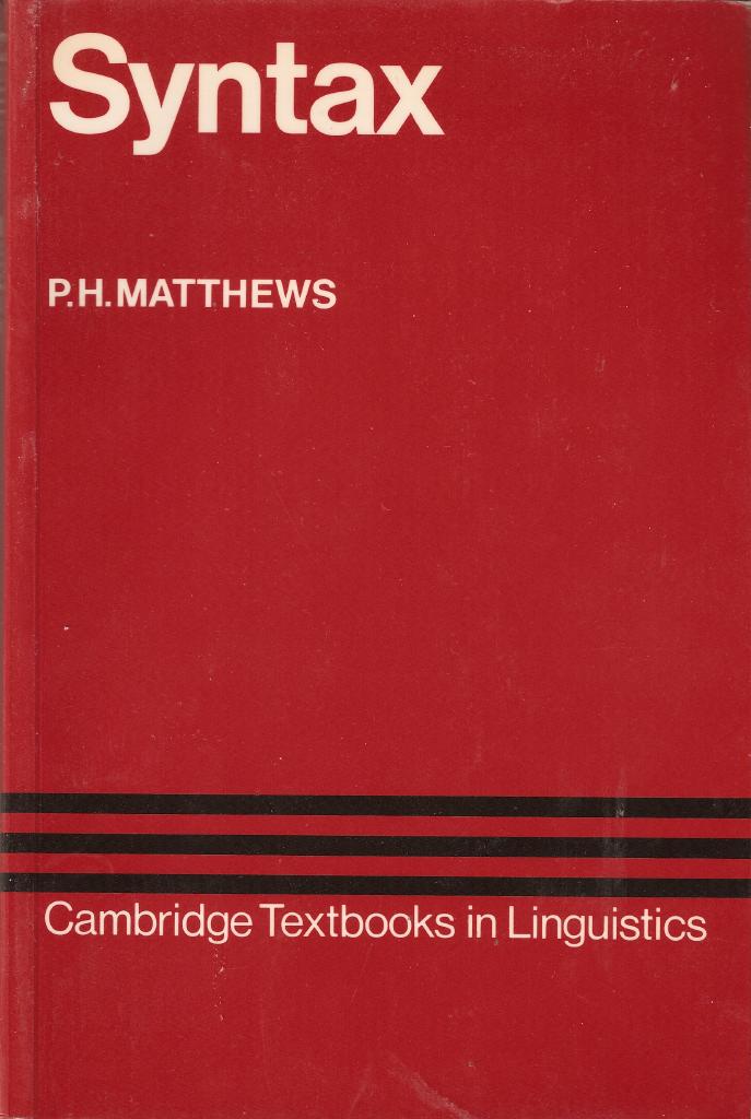 Syntax