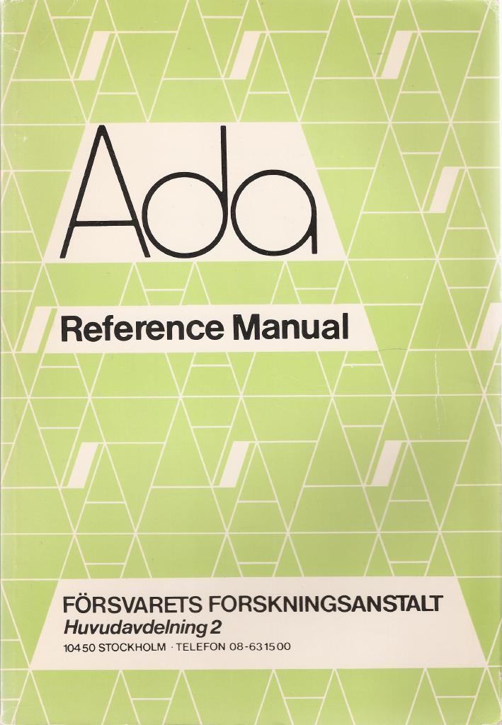 Reference manual for the Ada programming language : proposed standard document