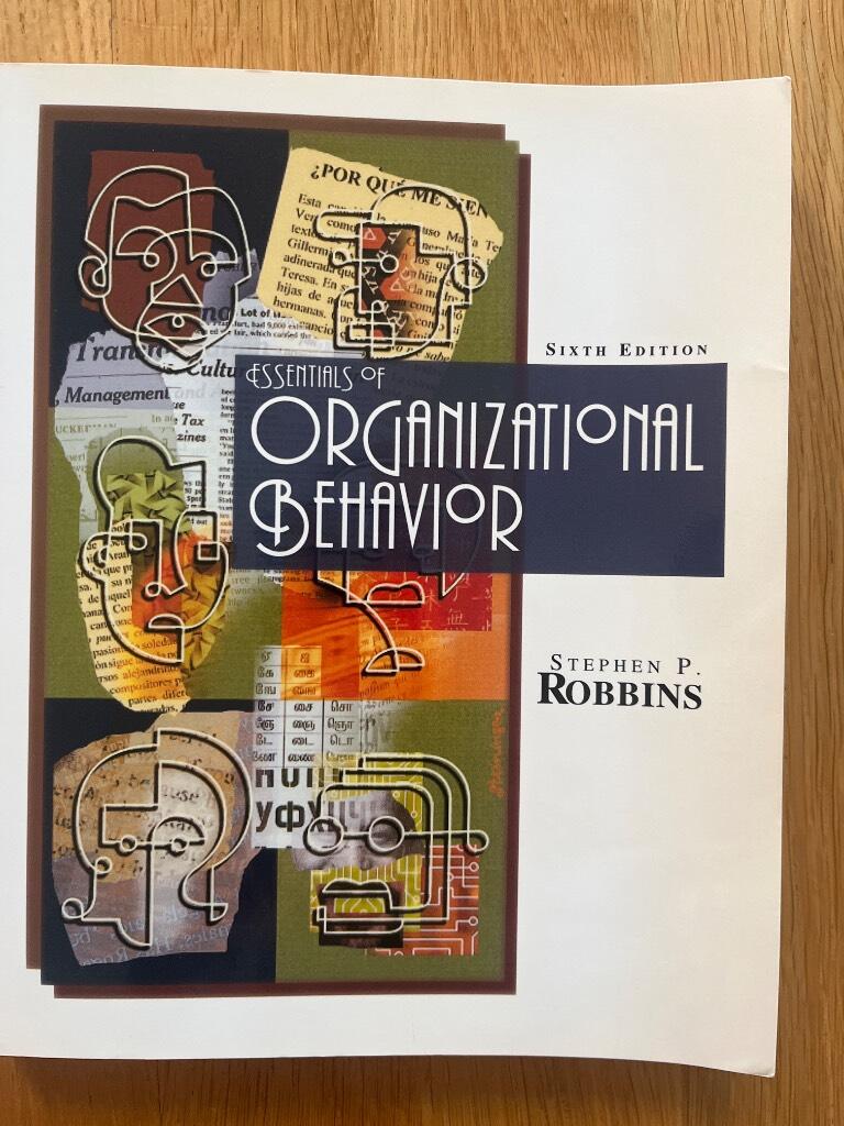Essentials of organizational behavior