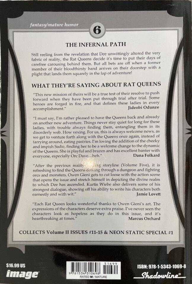 Rat Queens - Volume 6. The infernal path