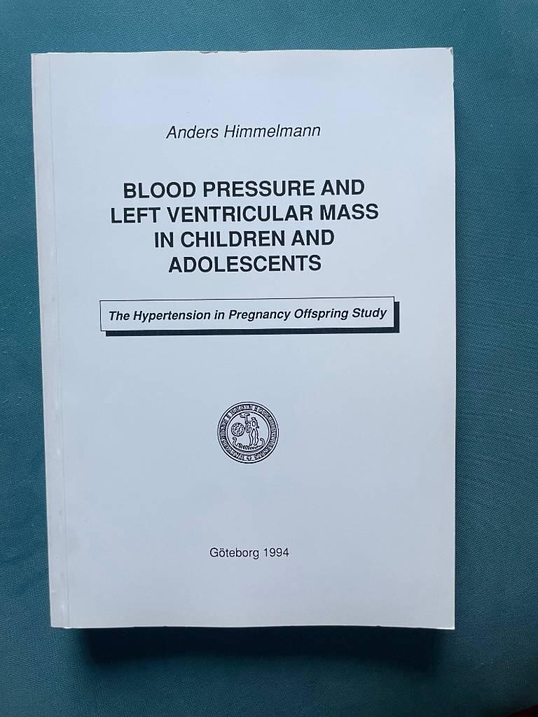 Blood pressure and left ventricular mass in children and adolescents