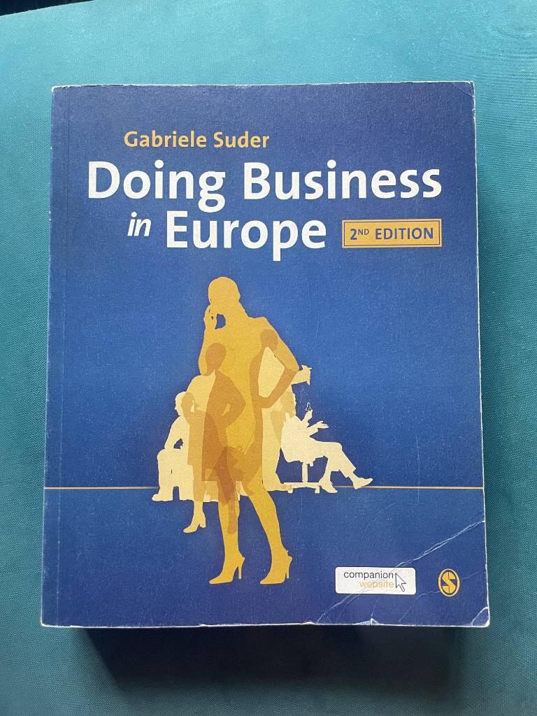 Doing business in Europe
