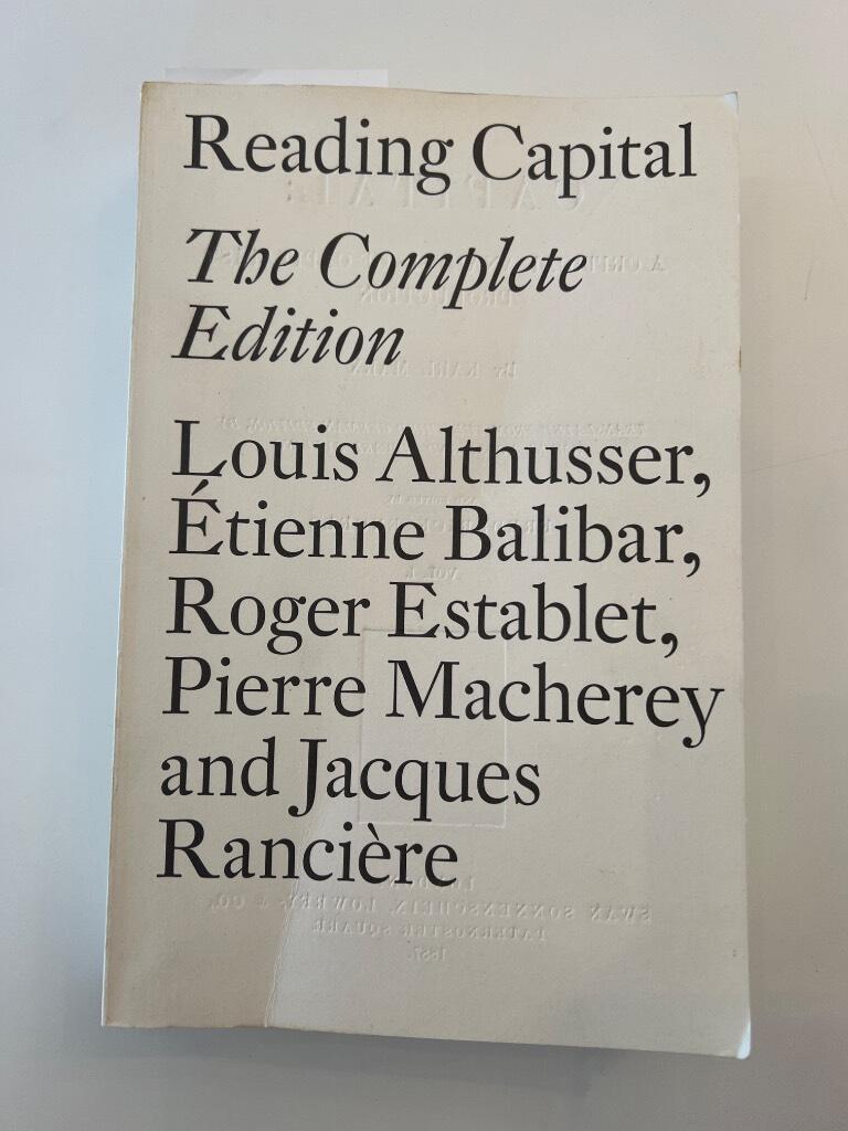 Reading capital