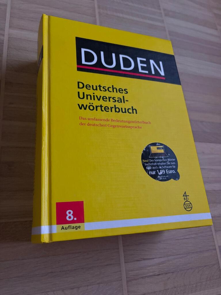 Duden - Deutsches Universalw&ouml;rterbuch - [Das umfassende Bedeutungsw&ouml;rterbuch der deutschen Gegenwartssprache]