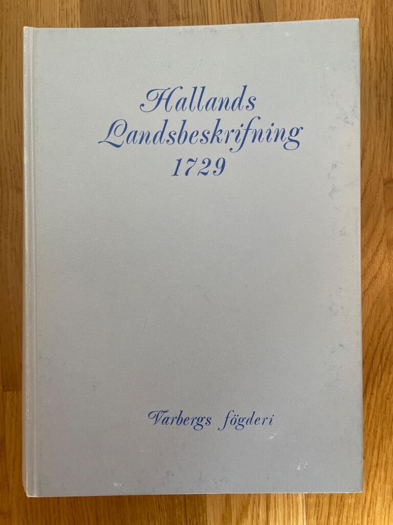 Hallands landsbeskrifning 1729