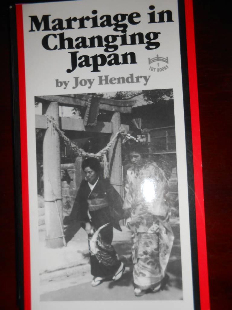 Marriage in changing Japan - community and society
