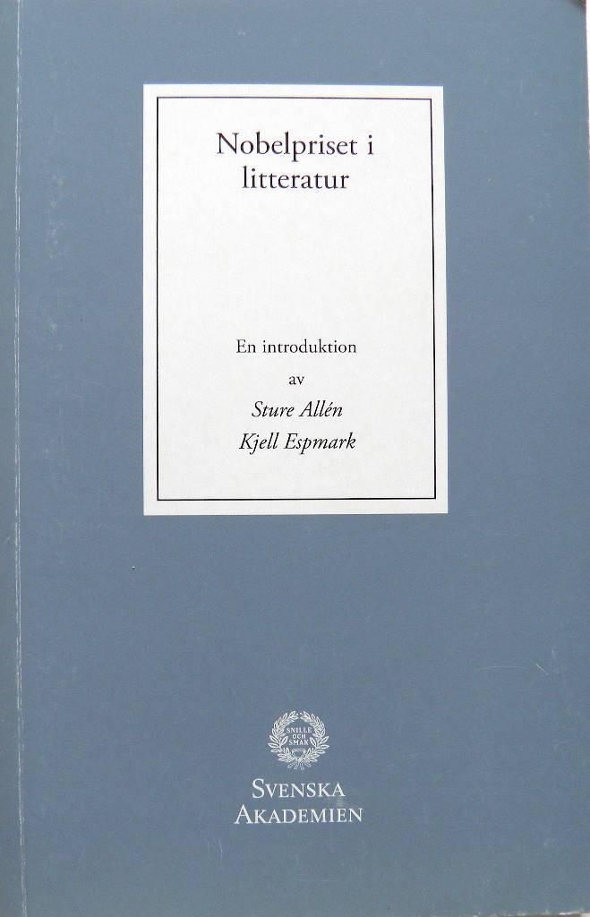 Nobelpriset i litteratur : En introduktion