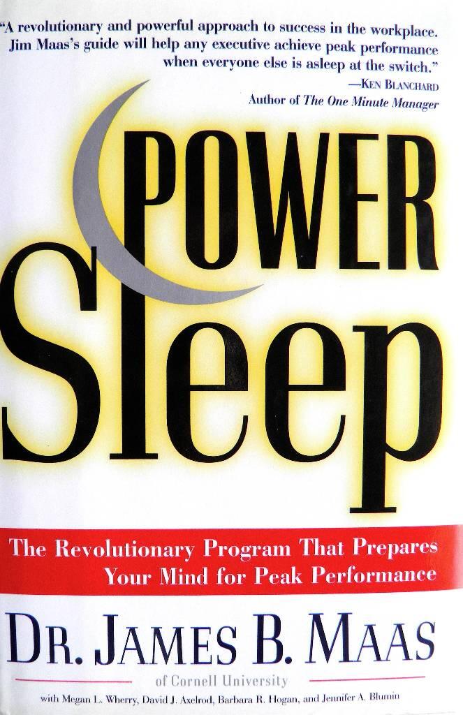 Power sleep - the revolutionary program that prepares your mind for peak performance