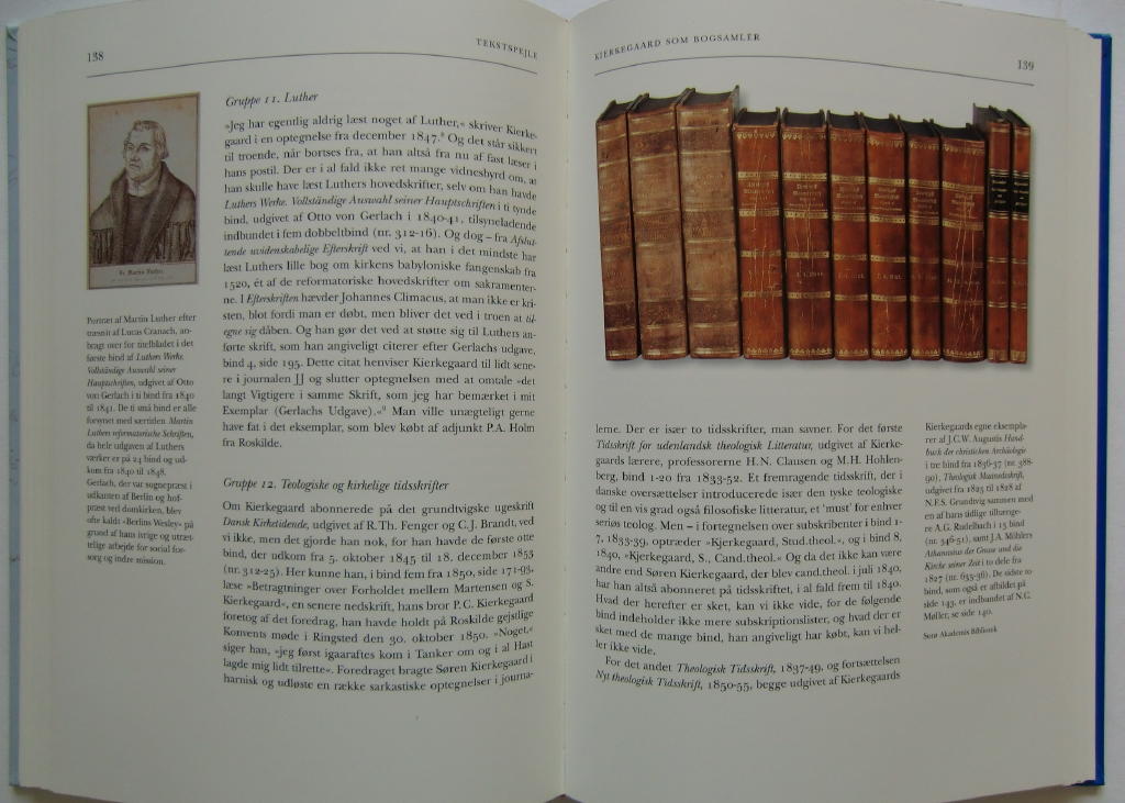 Tekstspejle : om S&oslash;ren Kierkegard som bogtilrettel&aelig;gger, boggiver og bogsamler