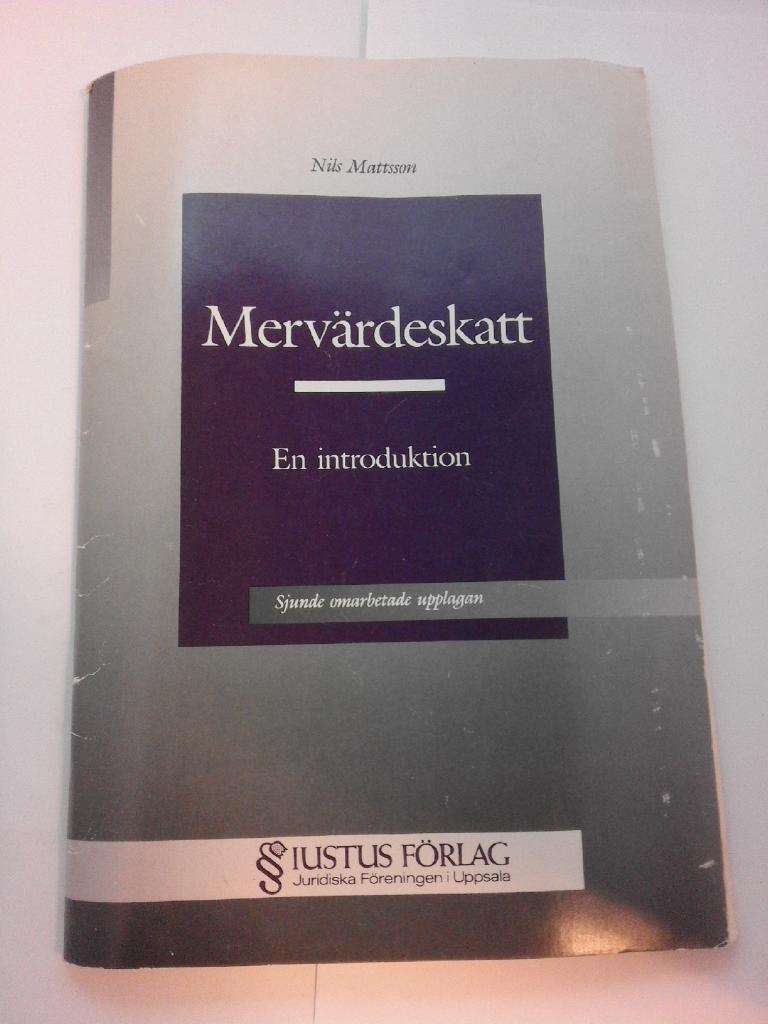 Merv&auml;rdeskatt - en introduktion