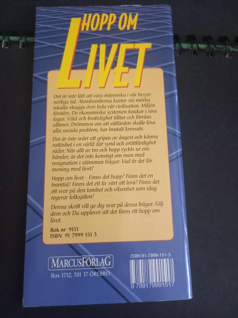 Hopp om livet : Jesus &auml;lskar dej! : en bok om den kristna tron