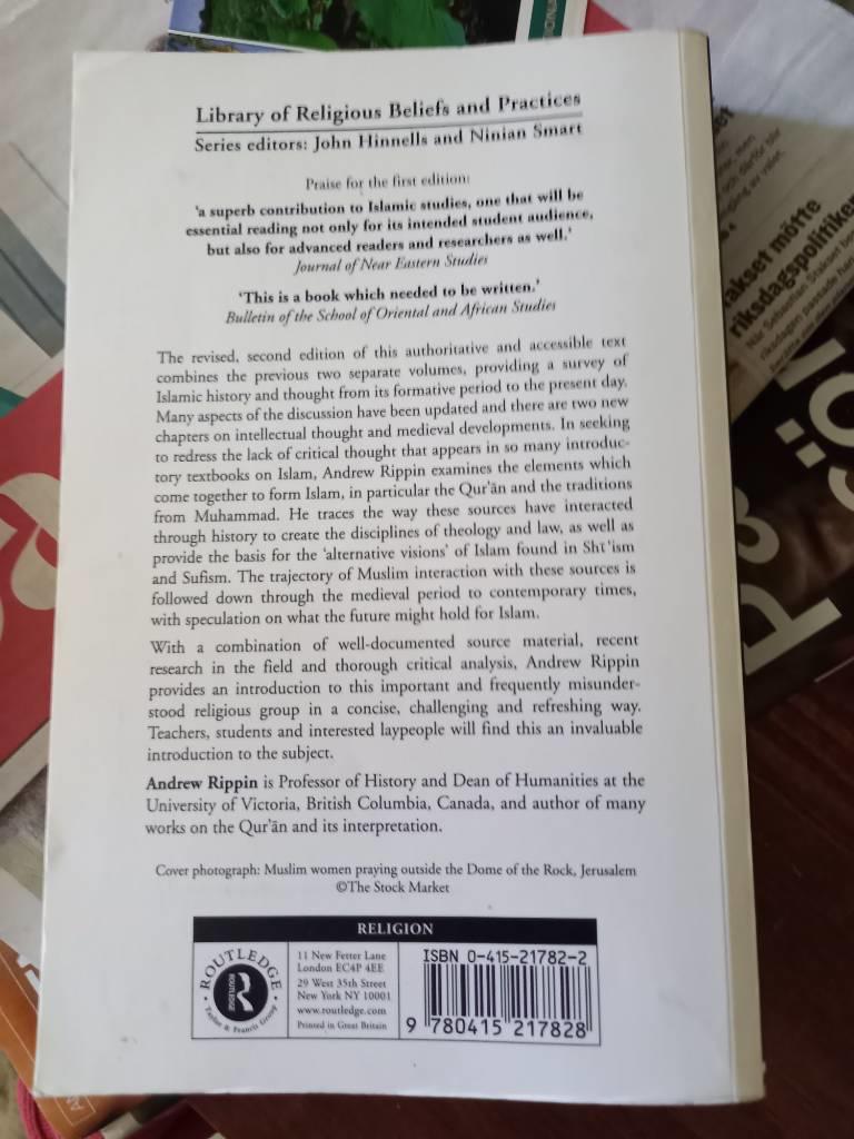 Muslims : their religious beliefs and practices