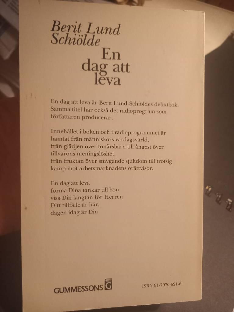 En dag att leva