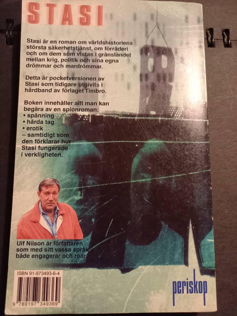 Stasi : en roman om f&ouml;rr&auml;deri
