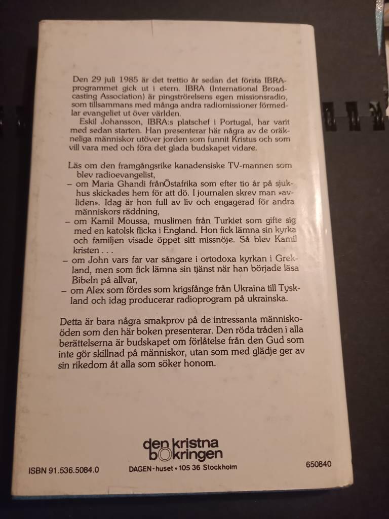 Gl&auml;djebud i etern