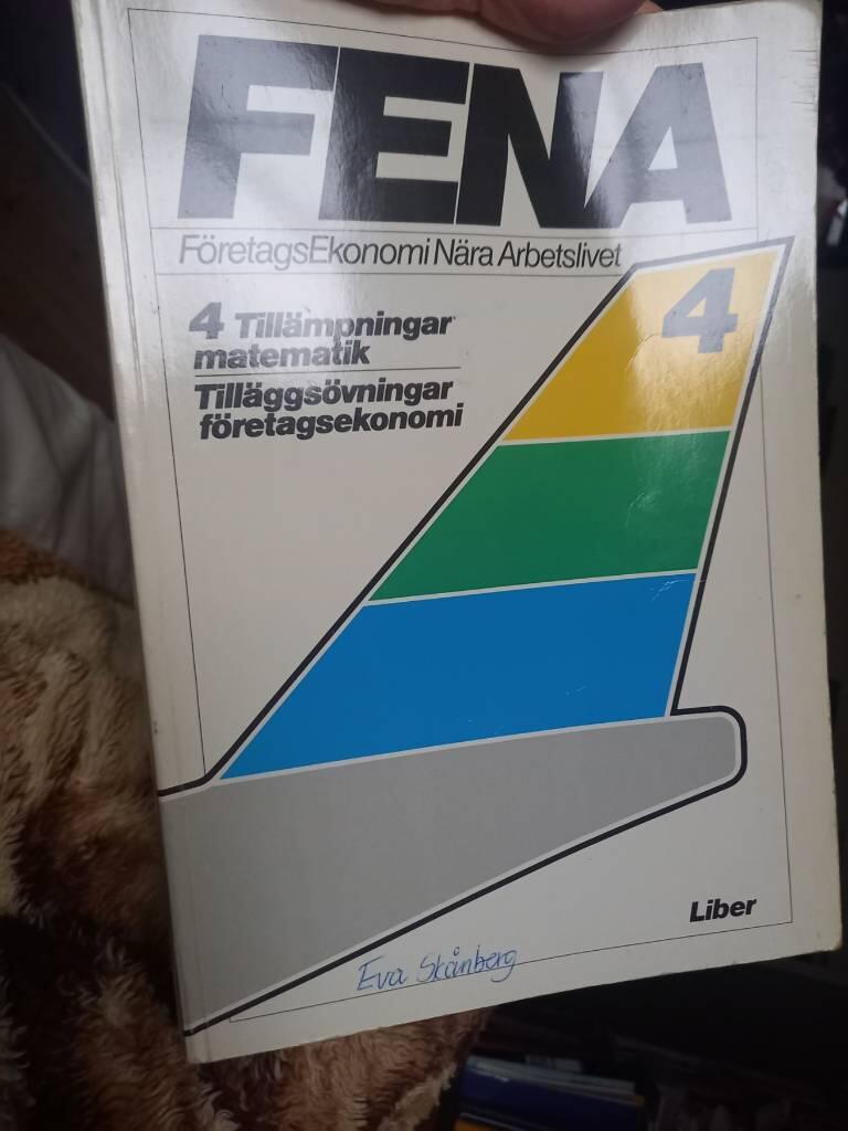 FENA : f&ouml;retagsekonomi n&auml;ra arbetslivet