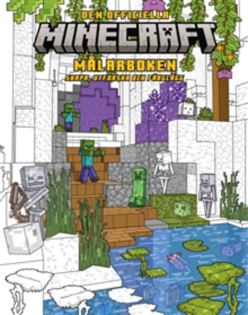 Minecraft - Den officiella m&aring;larboken - skapa, utforska och f