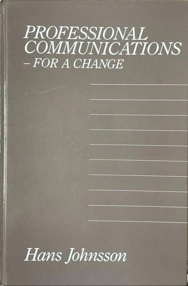 Professional communications : for a change