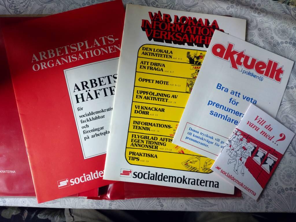 Partiskolan : Socialdemokraterna - vårt parti