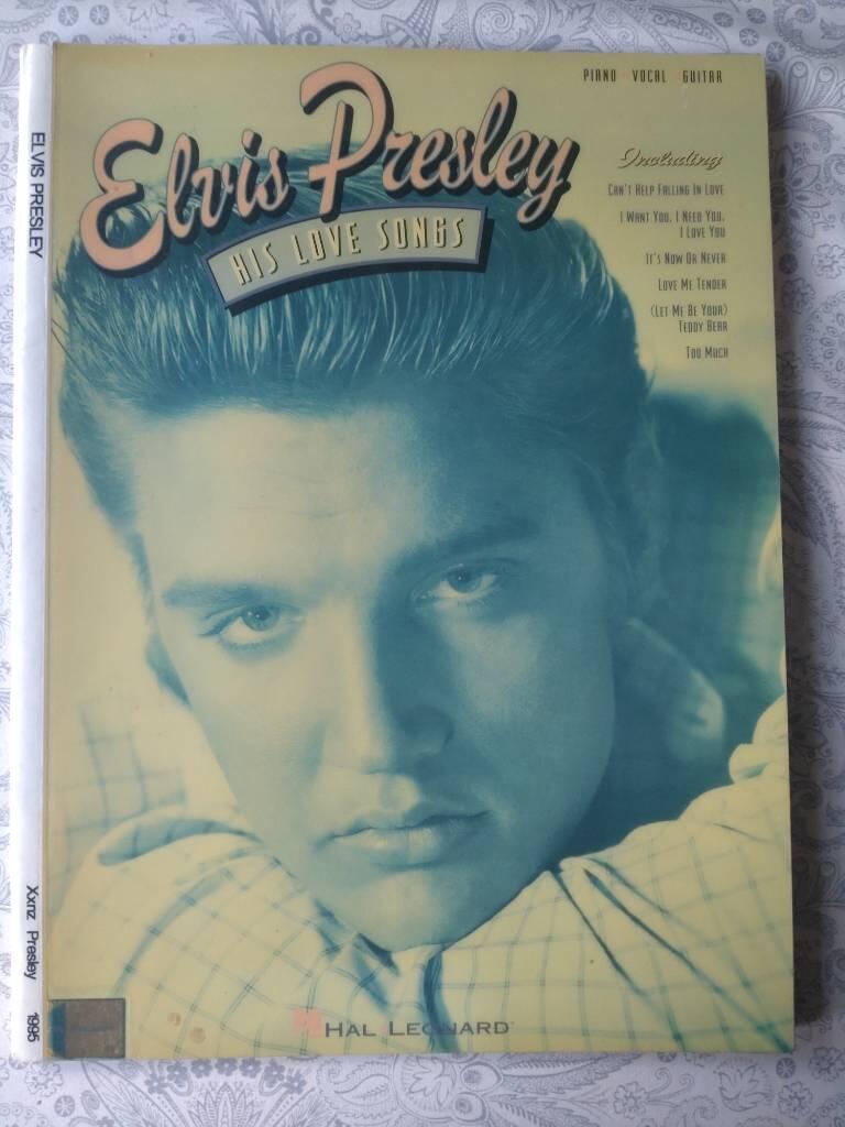 Elvis Presley - his love songs : piano, vocal, guitar