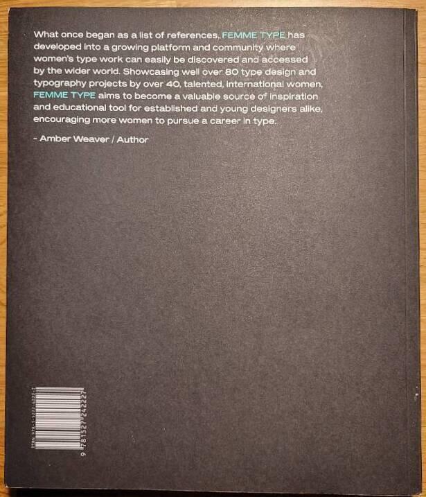 Femme type - a book celebrating women in the type industry