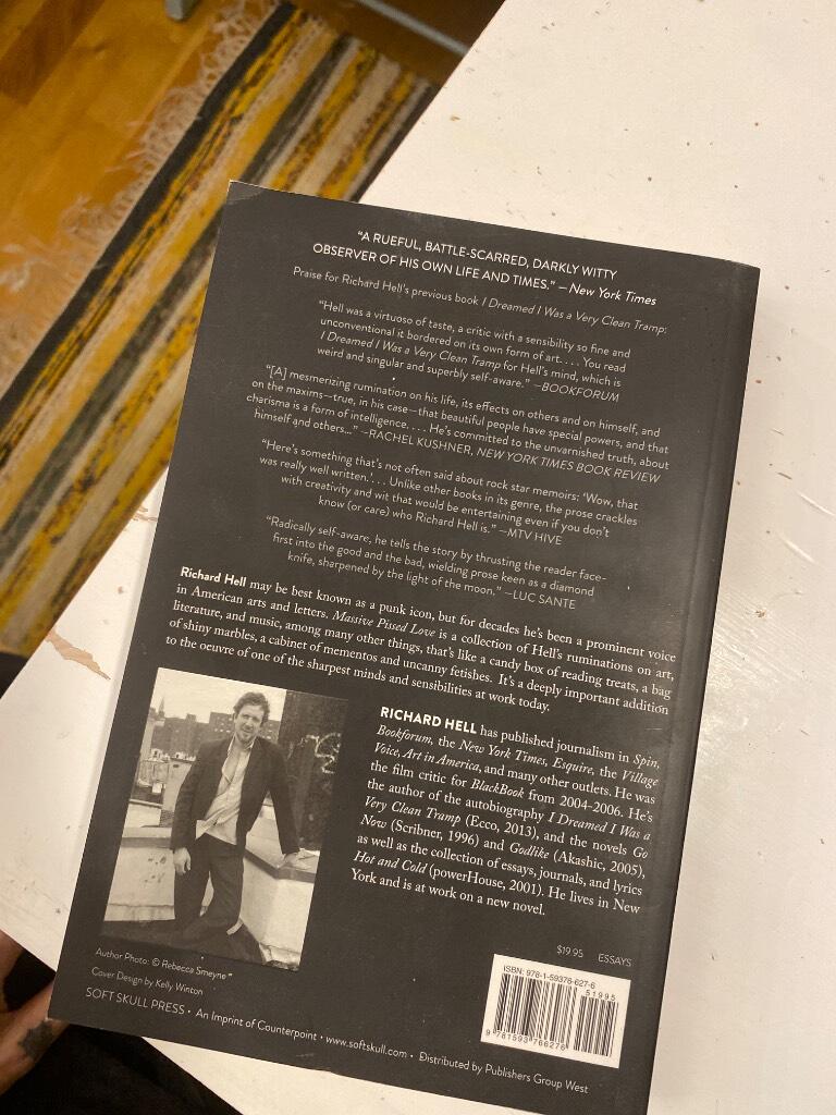 Massive pissed love - nonfiction 2001-2014