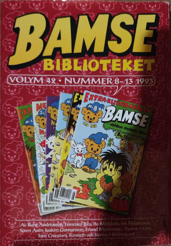 Bamsebiblioteket. Vol 42, Nummer 8-13 1993