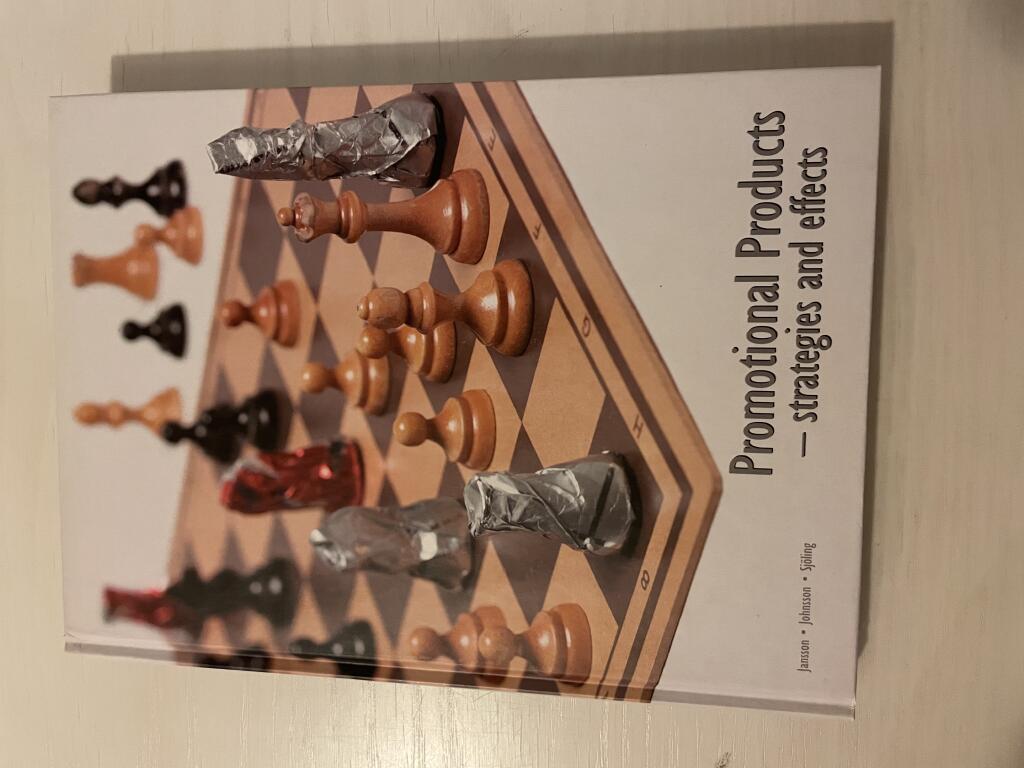 Promotional products : strategies and effects