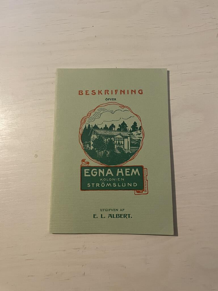 Egna-hems-kolonien Str&ouml;mslund vid Trollh&auml;ttan