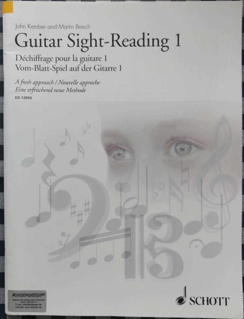 Guitar sight-reading - a fresh approach = Déchiffrage pour la guitare = Vom-Blatt-Spielen auf der Gitarre