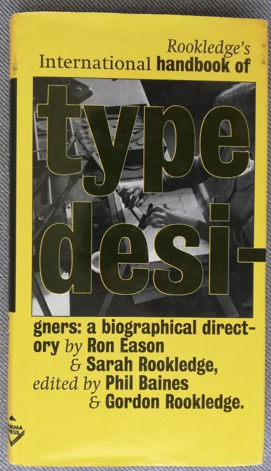 Rookledge's international handbook of typedesigners