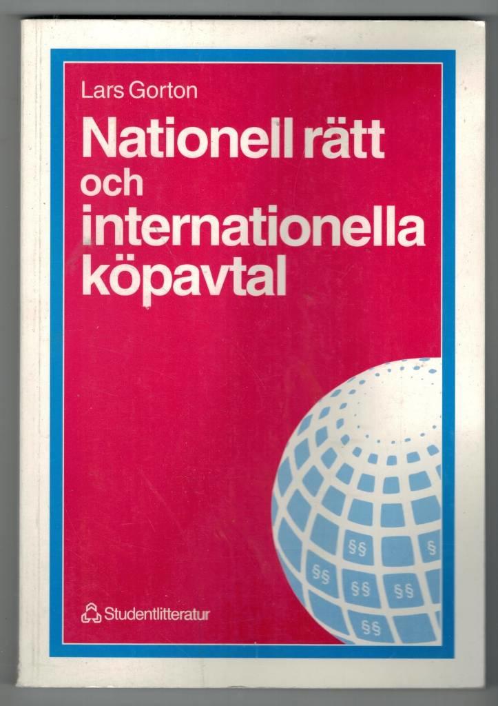 Nationell r&auml;tt och internationella k&ouml;pavtal