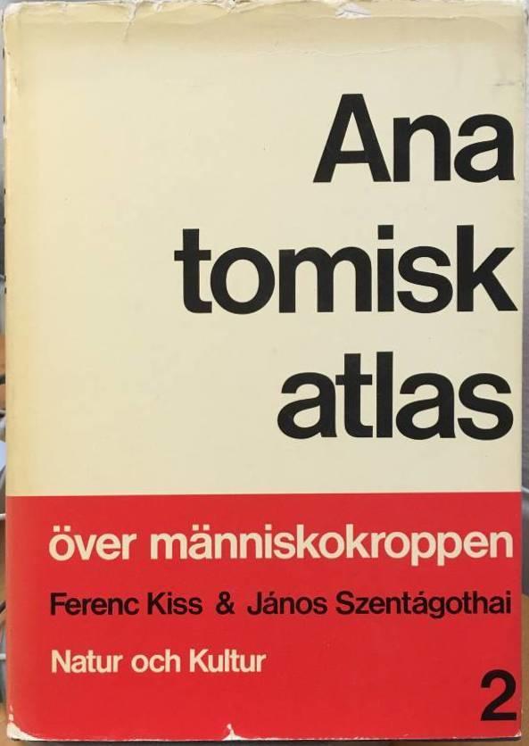 Anatomisk atlas &ouml;ver m&auml;nniskokroppen