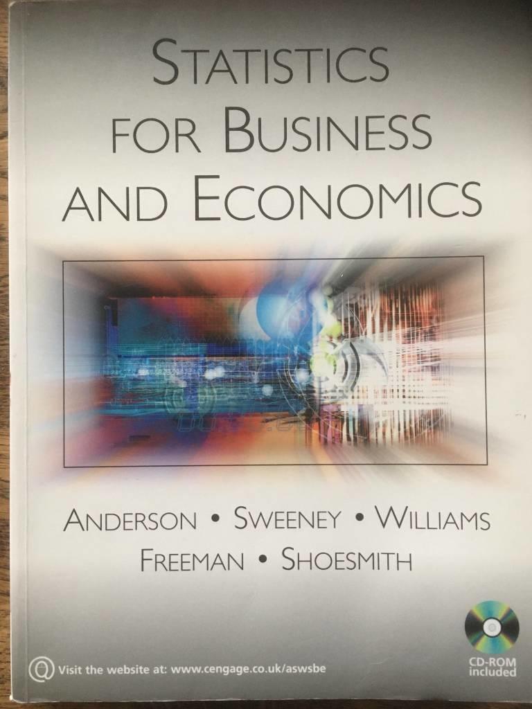 Statistics for business and economics
