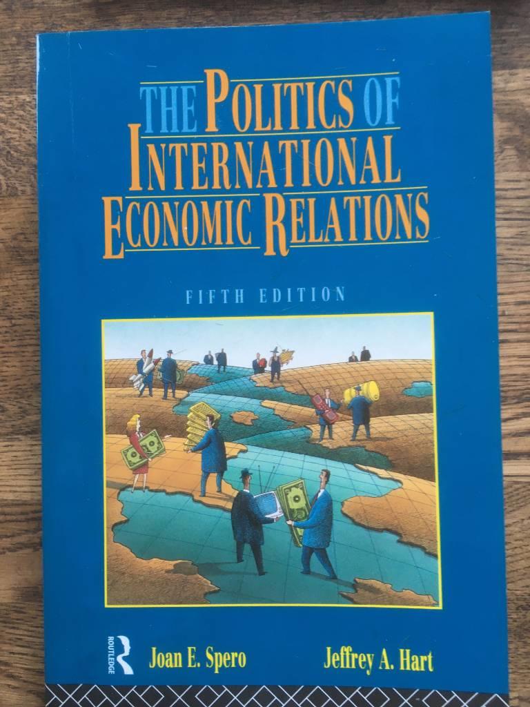 The politics of international economic relations