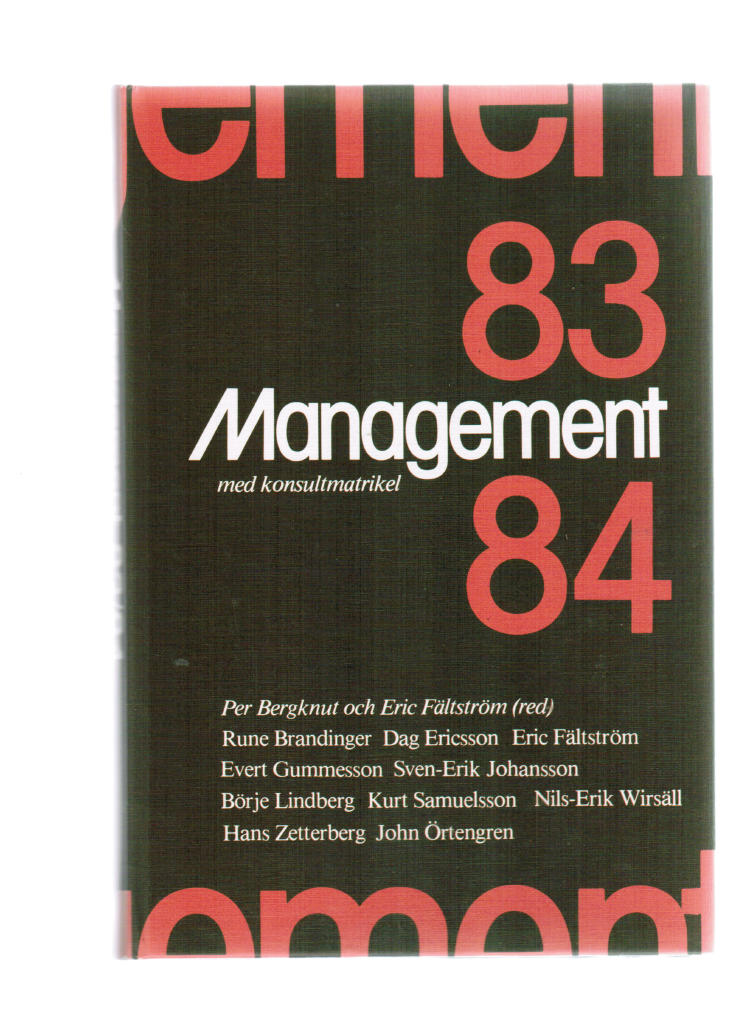 Management : med konsultmatrikel