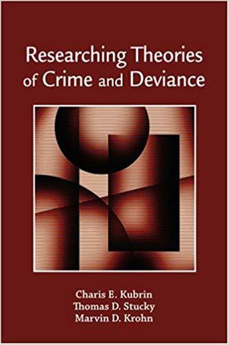 Researching theories of crime and deviance