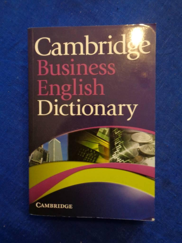 Cambridge business English dictionary