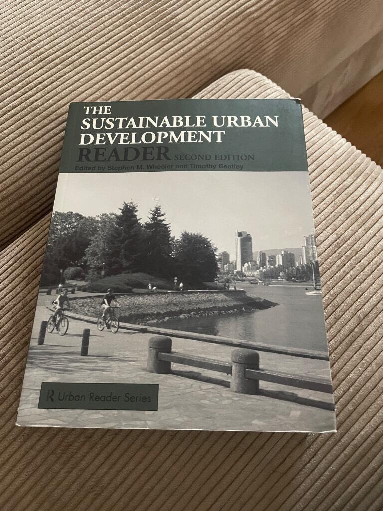 The sustainable urban development reader