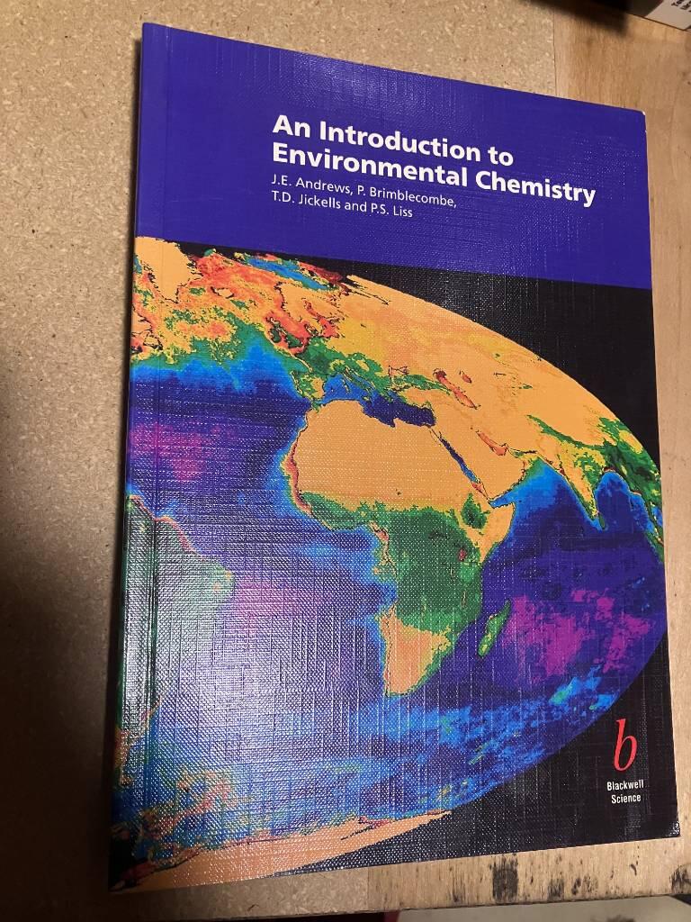 An introduction to environmental chemistry