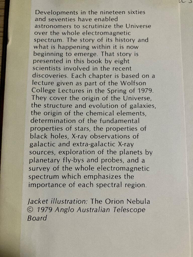 The state of the universe