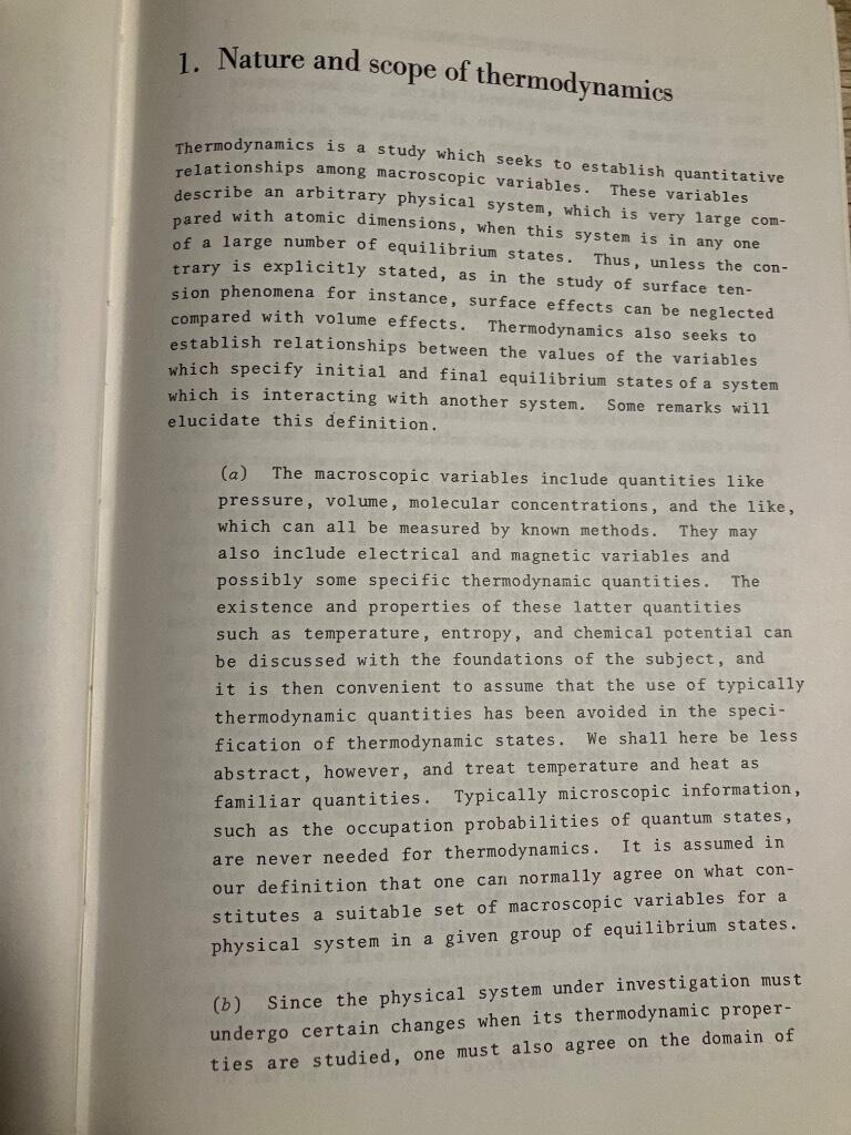 Thermodynamics and statistical mechanics