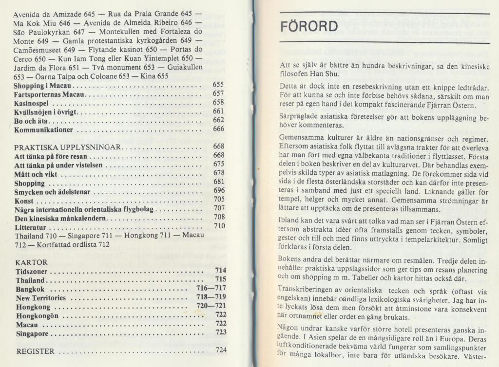 Fj&auml;rran &Ouml;stern : [Thailand, Bangkok, Singapore, Hongkong, Macau]