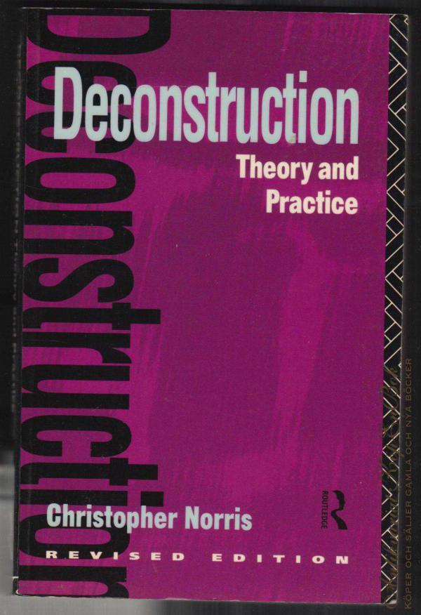 Deconstruction - theory and practice