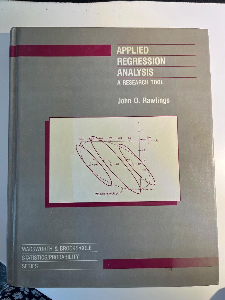 Applied regression analysis - A research tool