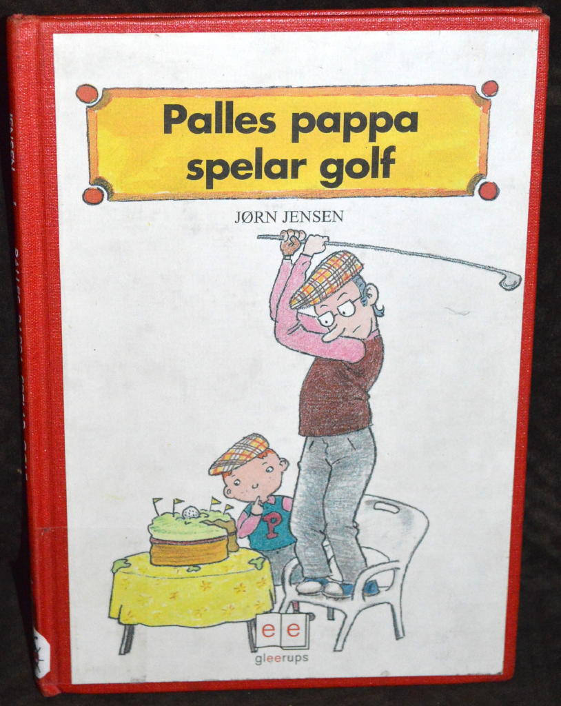 Palles pappa spelar golf