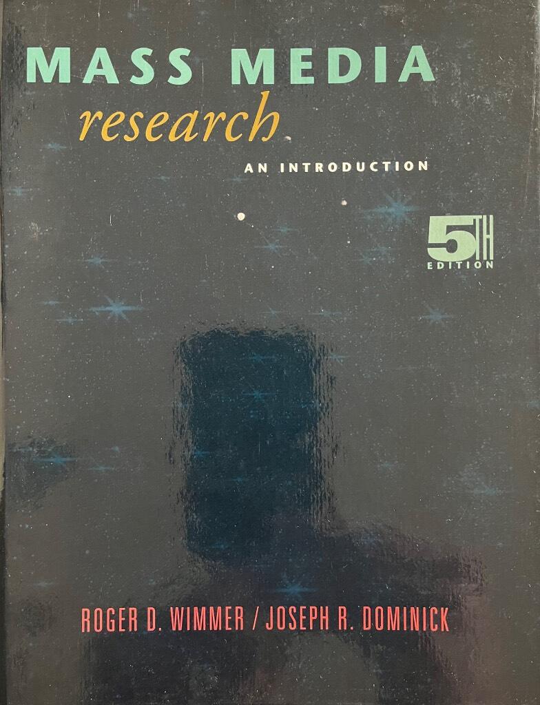 Mass media research - an introduction