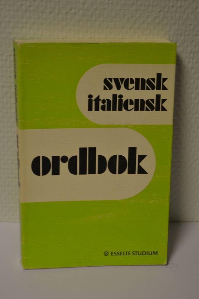 Svensk-italiensk ordbok