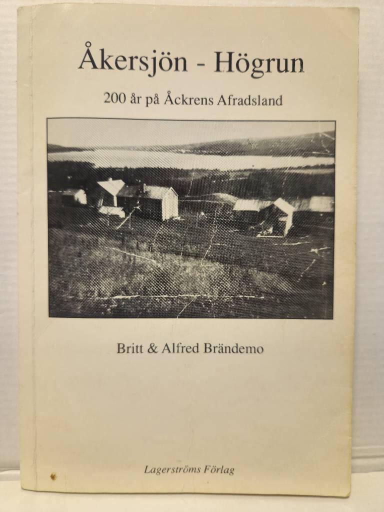 &Aring;kersj&ouml;n - H&ouml;grun
